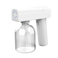 1PC USB Blu-ray Wireless Charging Atomizing Disinfection Gun Spray Gun Household Portable Sanitizer Sprayer High Quality