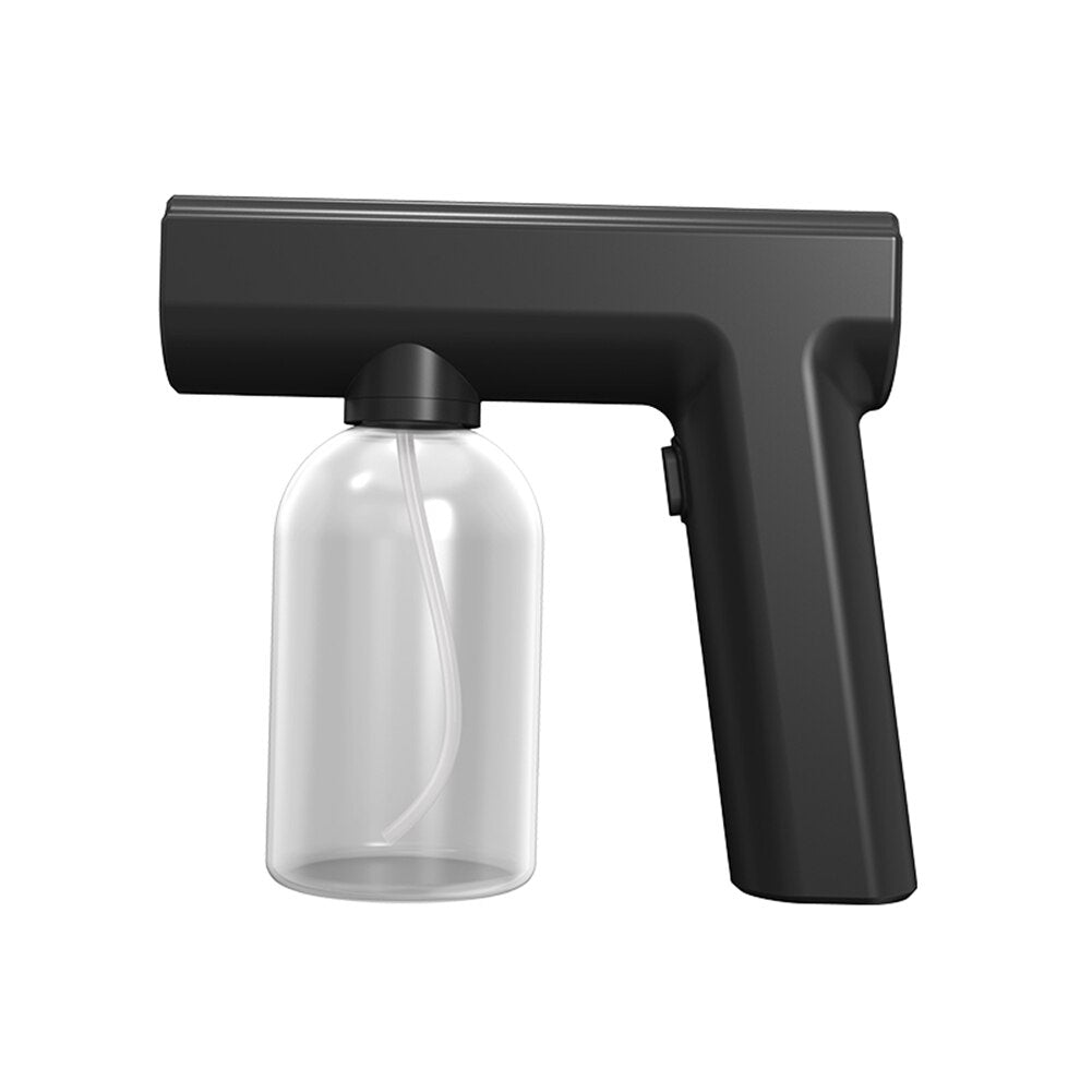 1PC USB Blu-ray Wireless Charging Atomizing Disinfection Gun Spray Gun Household Portable Sanitizer Sprayer High Quality