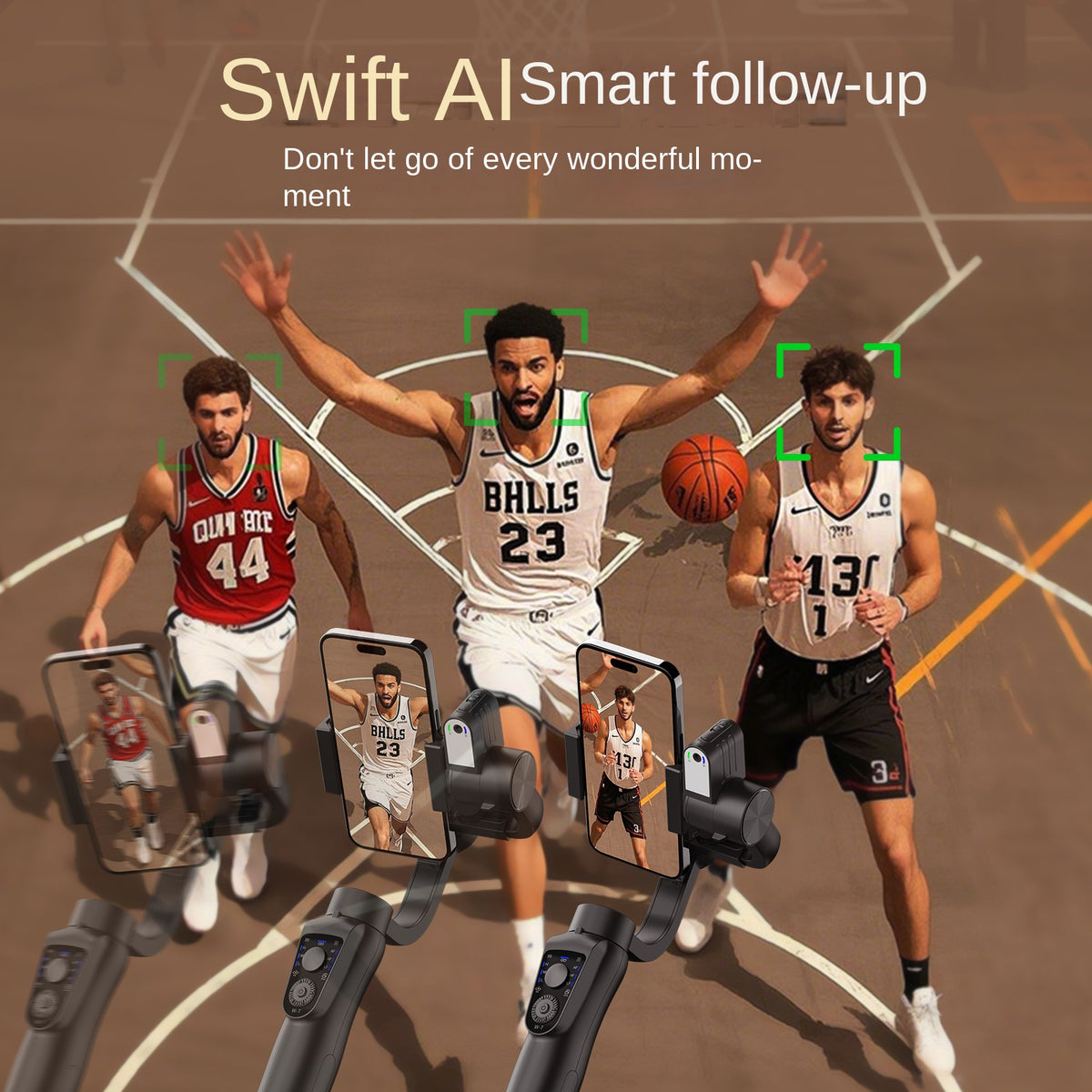S5B classic handheld gimbal intelligent orthogonal three-axis anti shake phone stabilizer phone gimbal