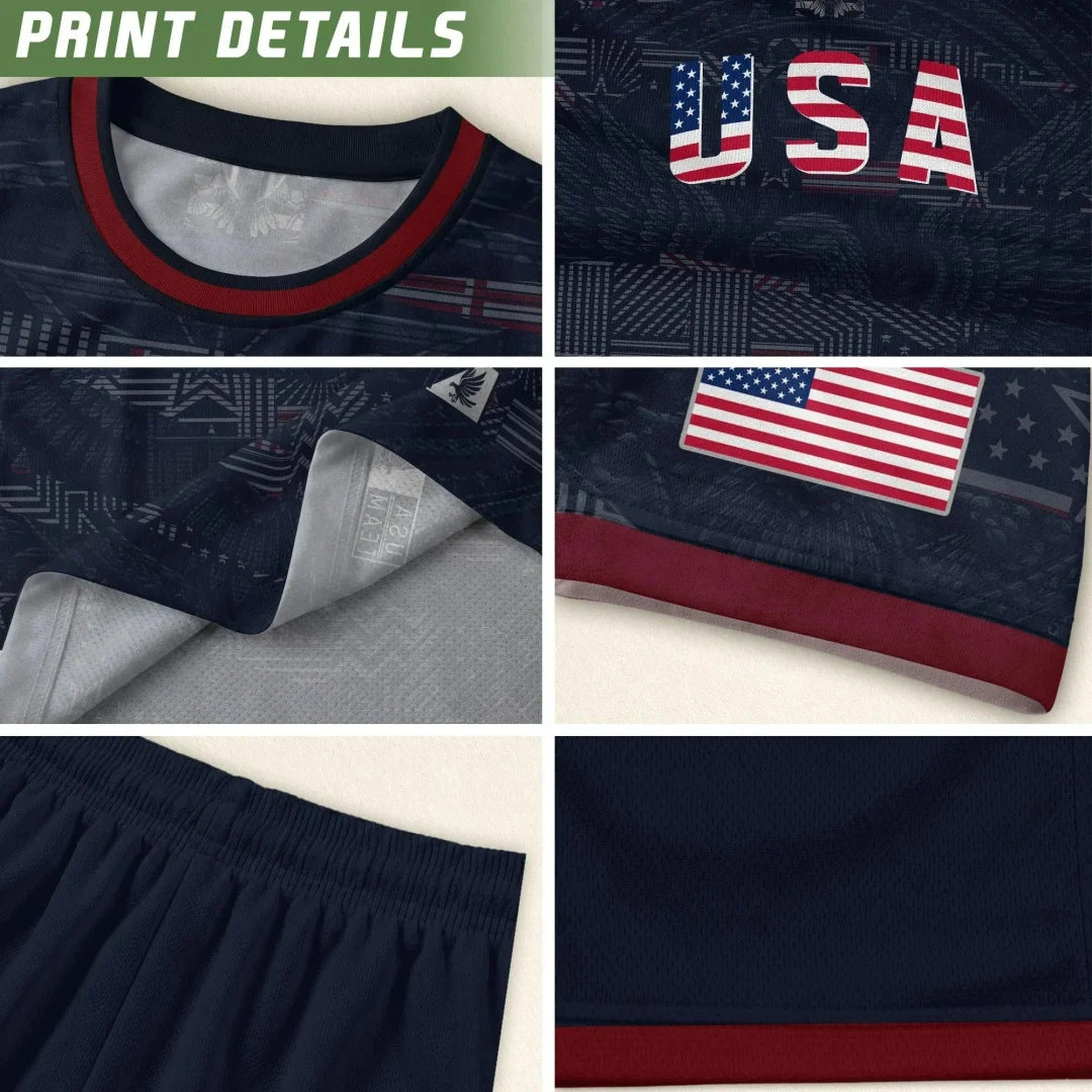2026 America Soccer Jersey for Men Women & Kid USA Football Team Jersey Summer Sports Men's T-Shirt Clothing Tee Y2k Woman ﻿