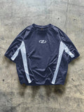 Summer New Model Best-selling 3D Football Jersey Men's T-shirt Simple Fashionable Breathable Sweat-absorbent Short-sleeved Shirt