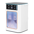 Portable Air Cooler Desktop Cooling Fan Large Water Tank Humidifier Mist Cooling USB Personal Cooler for Bedroom Office RV