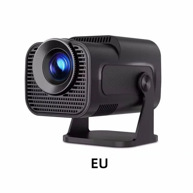 HY320 Mini Newly Native 720P Android 11.0 4K Projector 300ANSI Wifi6 BT5.0 Cinema Outdoor Portable 180° Rotable Projector
