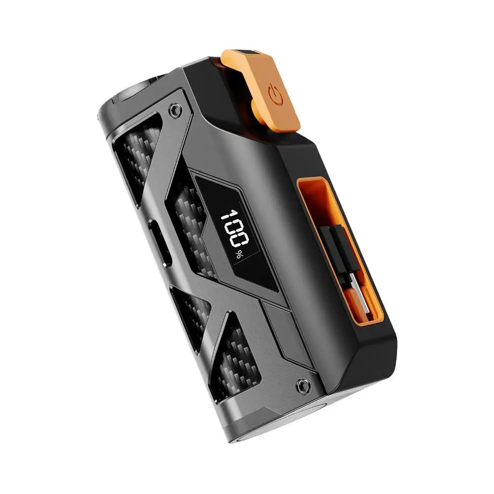 Capsule Power Bank Case 5000mAh Dual Plug Power Bank Portable Digital Display Fast Charging Powerbank Shell Without Battery