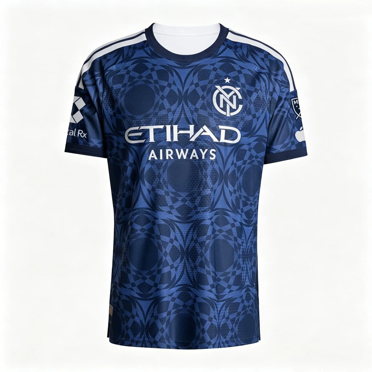 26‑27 New York City FC Home Soccer Jersey Men Short Sleeve Quick‑Dry Football Shirt  Fan Version Sport Uniform Moto