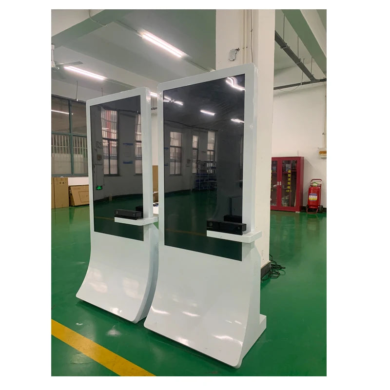 Digital signage virtual AR software full-length mirror intelligent screen recognition virtual mirror