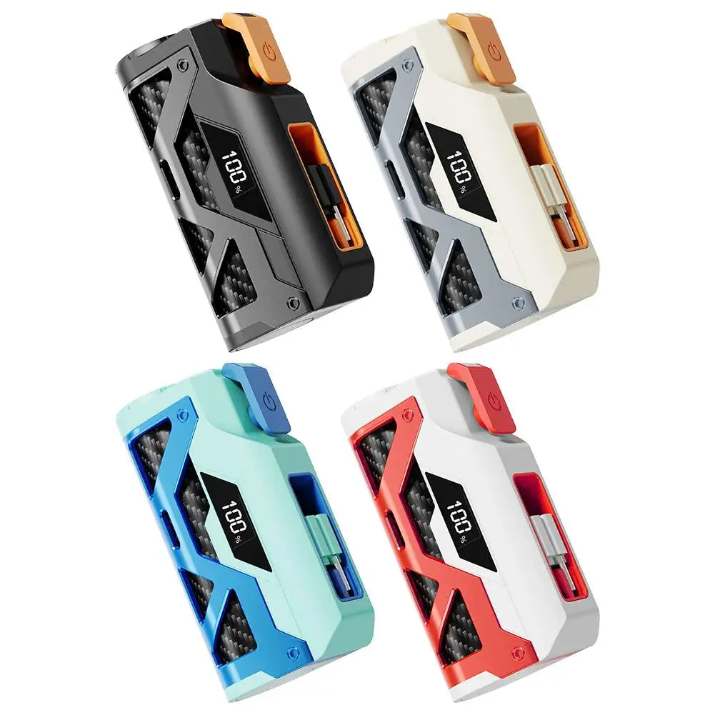 Capsule Power Bank Case 5000mAh Dual Plug Power Bank Portable Digital Display Fast Charging Powerbank Shell Without Battery