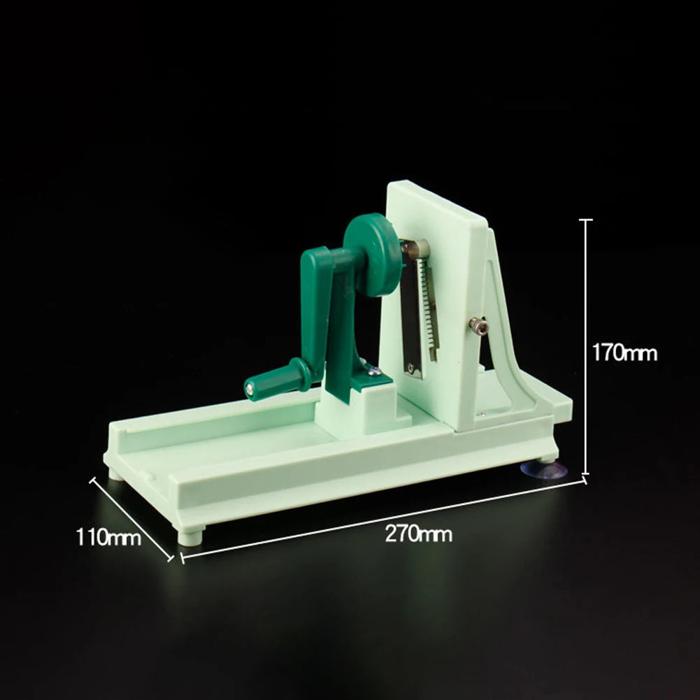 Manual Vegetable Spiral Slicer Multifunctional Heavy Duty Veggie Spiralizer Vegetable Shredder Food Slicer