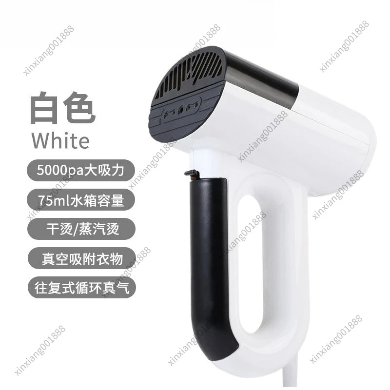 For Vacuum Suction Handheld Garment Steamer Mini Portable Steam Iron Home Flat Clothing Wrinkle Remover