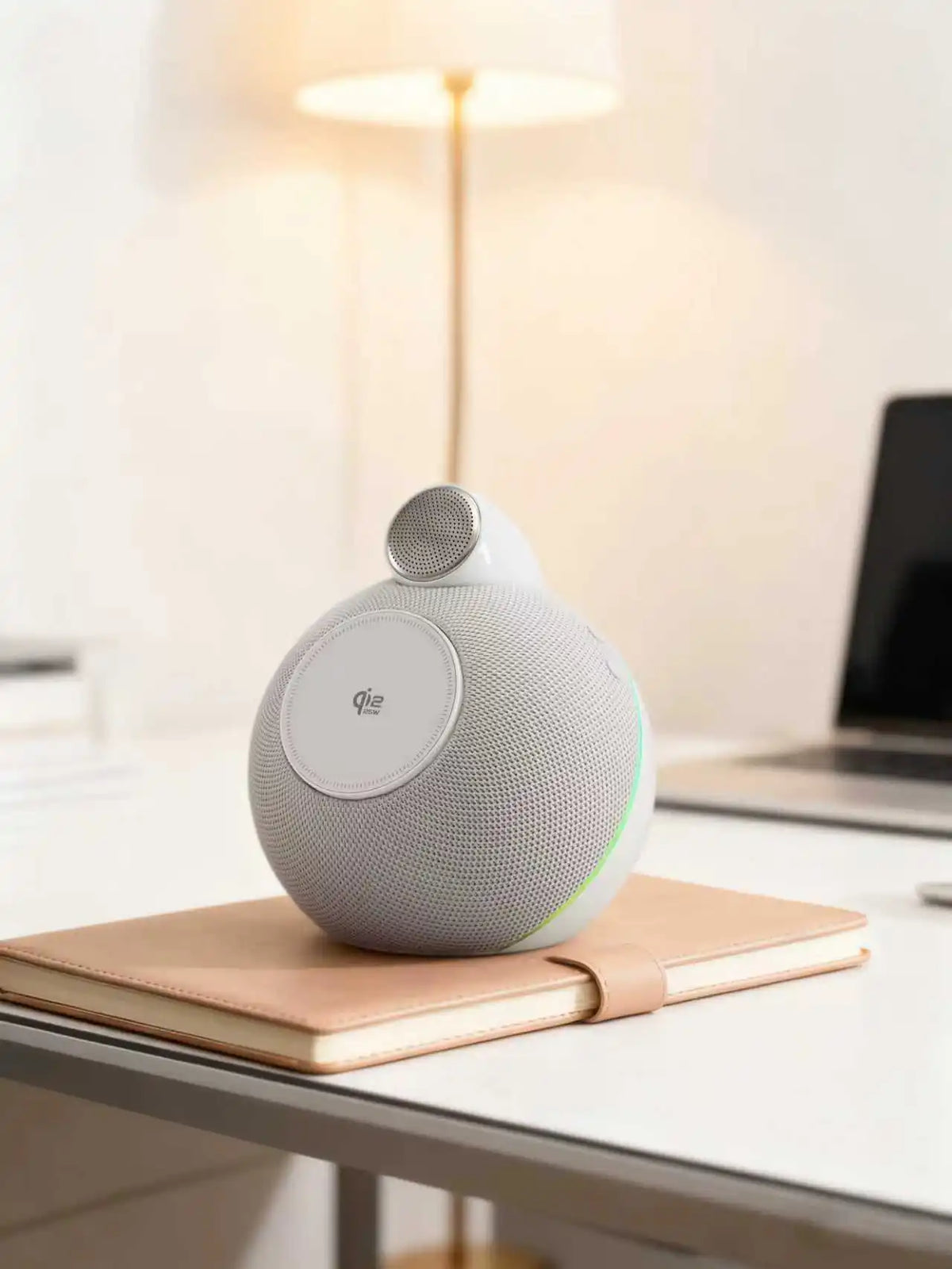 Qi2 3 in 1 Wireless Charger with Ambient Light Bluetooth Speaker Multifunction Fast Charging Station Magnetic Phone Dock