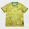 Brazilian Summer 3D Football Jersey Outdoor Sports Men's T-shirt Suitable for Casual Street Wear and Daily Wear for Men