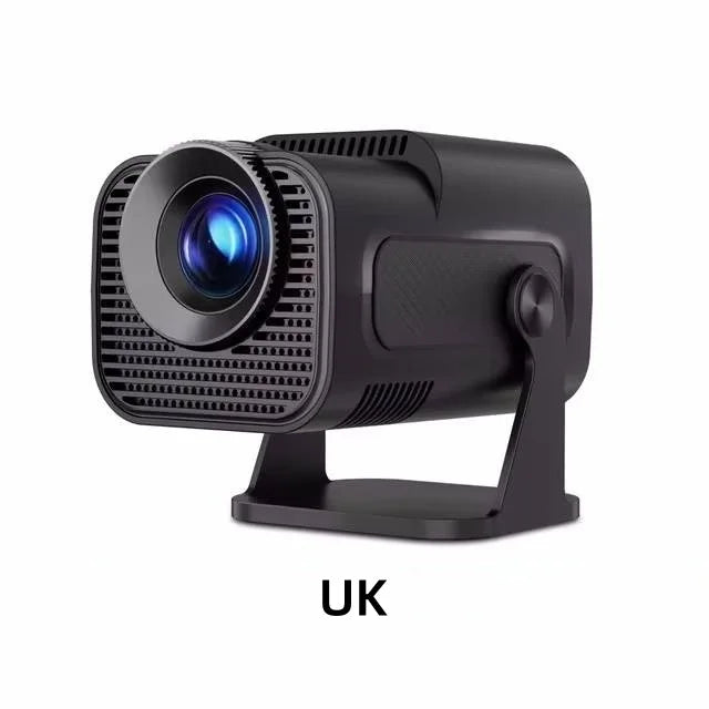 HY320 Mini Newly Native 720P Android 11.0 4K Projector 300ANSI Wifi6 BT5.0 Cinema Outdoor Portable 180° Rotable Projector