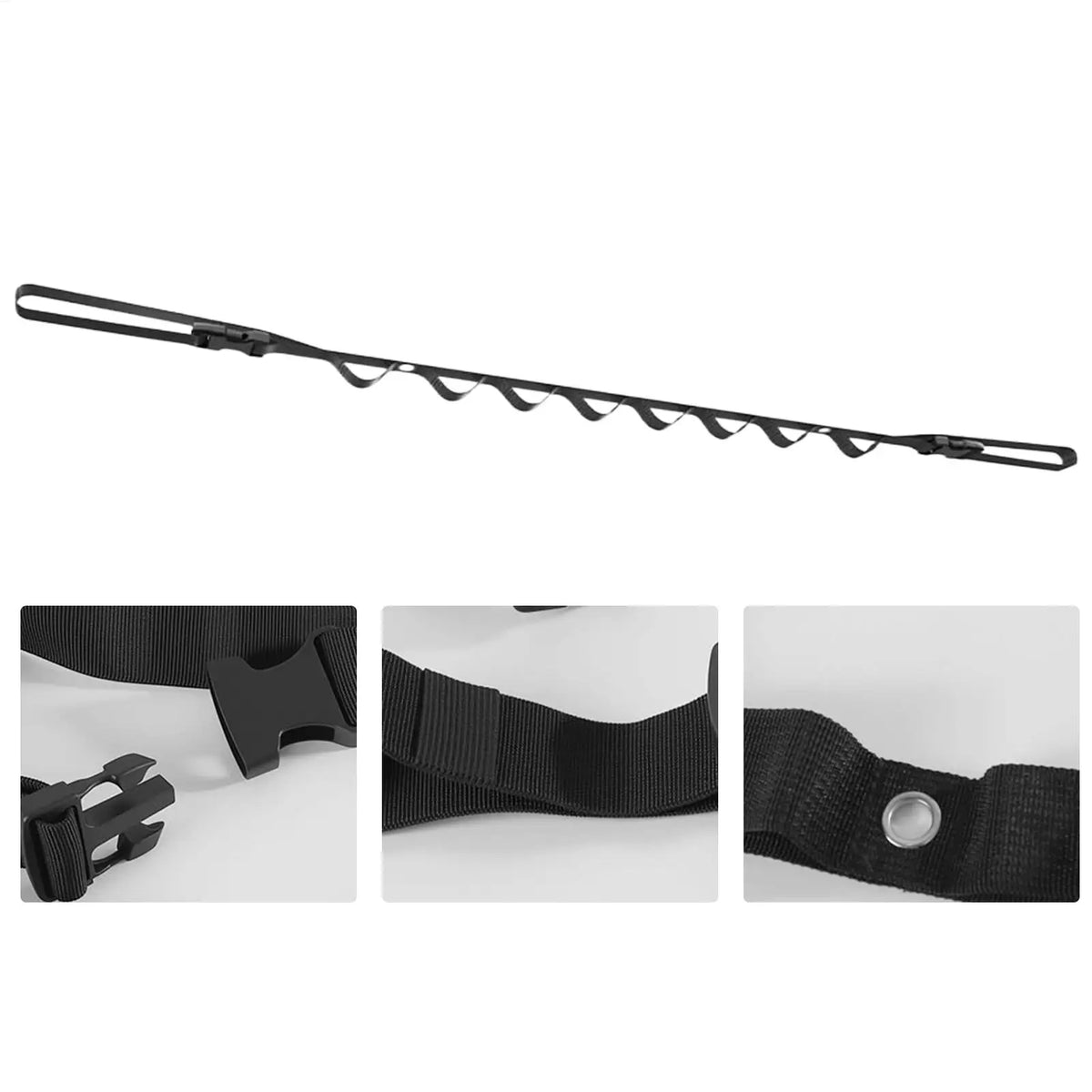 Retractable RV Clothes Drying Line Portable Laundry Line, Outdoor Travel Accessory Automotive Pickup Sedan Truck Use