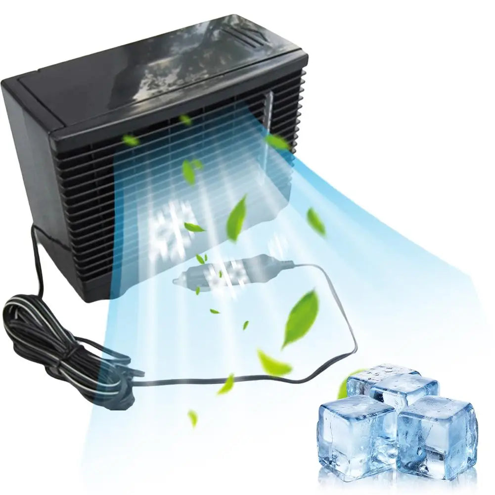 Portable Car Cooler Fan Adjustable Car Air Conditioner Cooler Cooling Fan  For Car Home Conditioning
